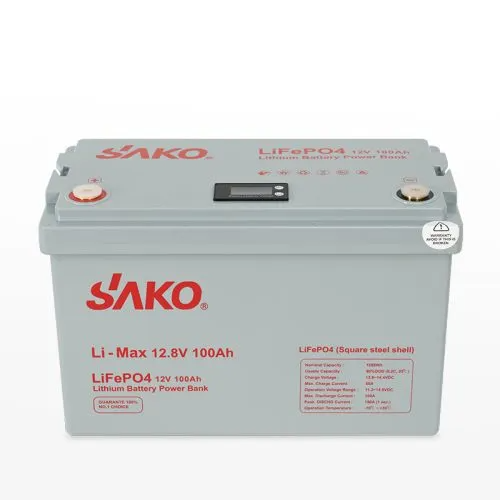 SAKO Li-MAX 12.8V 100Ah LiFePO4 Battery