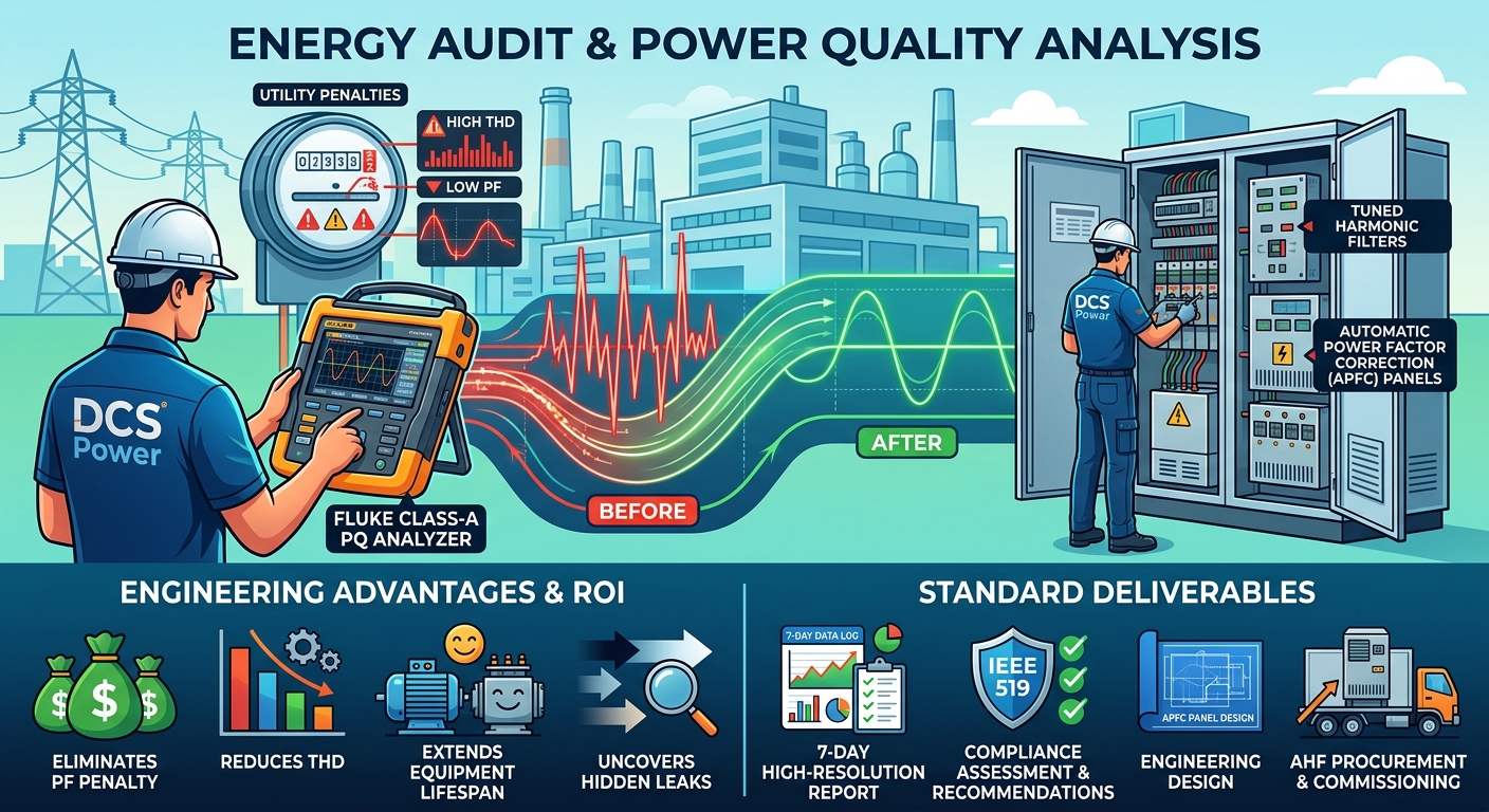 Energy Audit & Power Quality Analysis