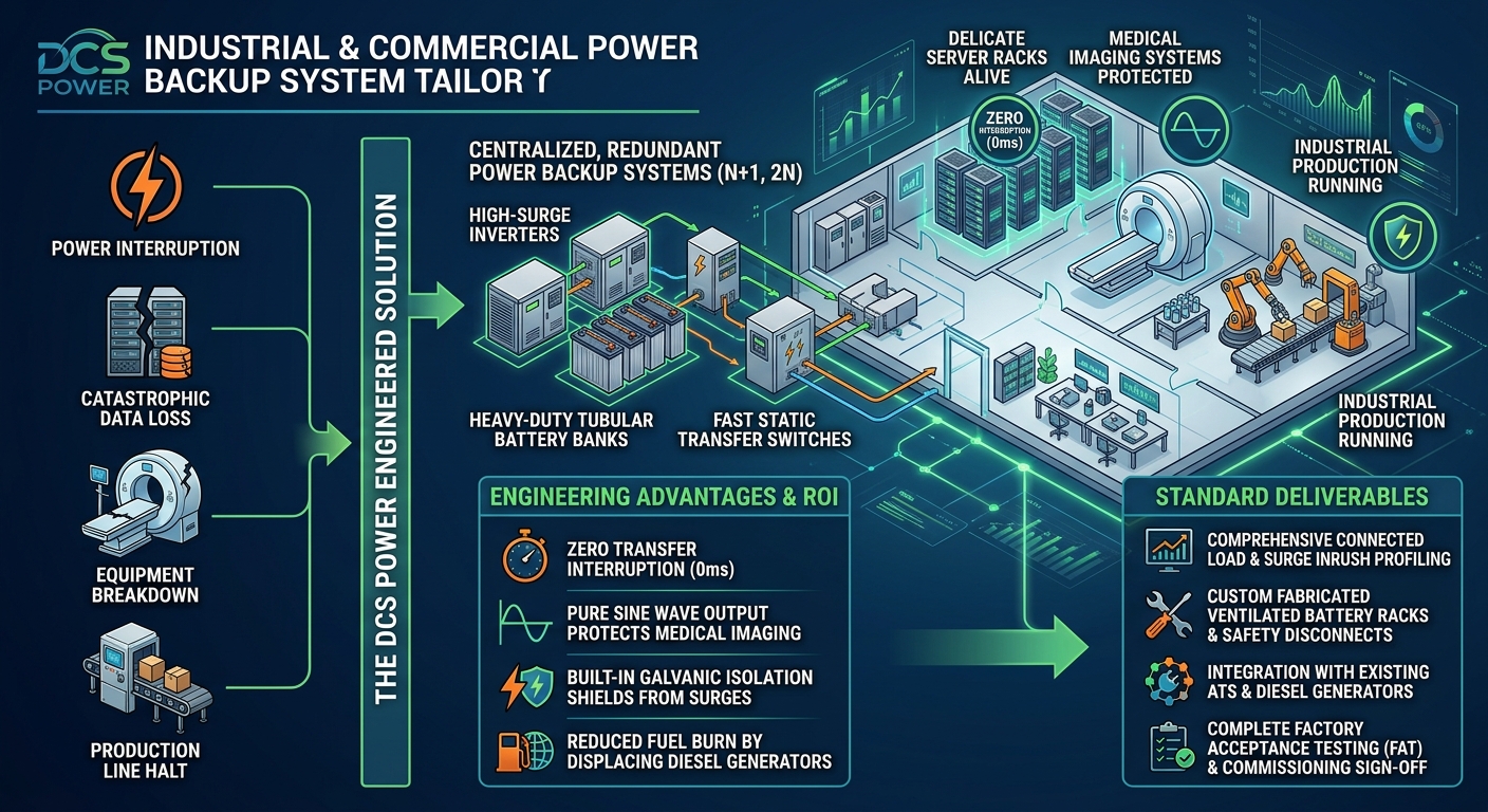 Industrial & Commercial Power Backup